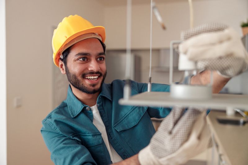 Chandelier Installation
