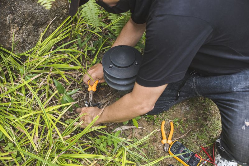 Garden Lighting Installation